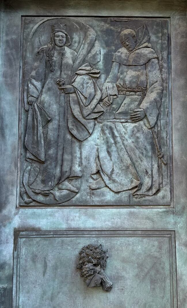 Sepulcro del beato Juan Duns Escoto en la iglesia de los Franciscanos de Colonia